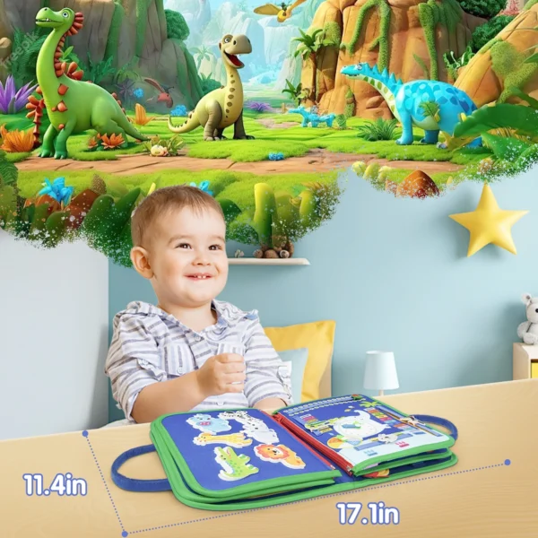 Educational Toy for Travel Activities, Learning Activities, Motor Skills - Image 2