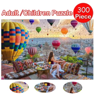 Puzzles For Kids Ages 4-6,Adults Puzzles 300 Piece Large Puzzle Game Interesting